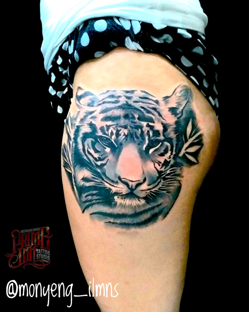 tiger tattoo monyeng ilmns bali