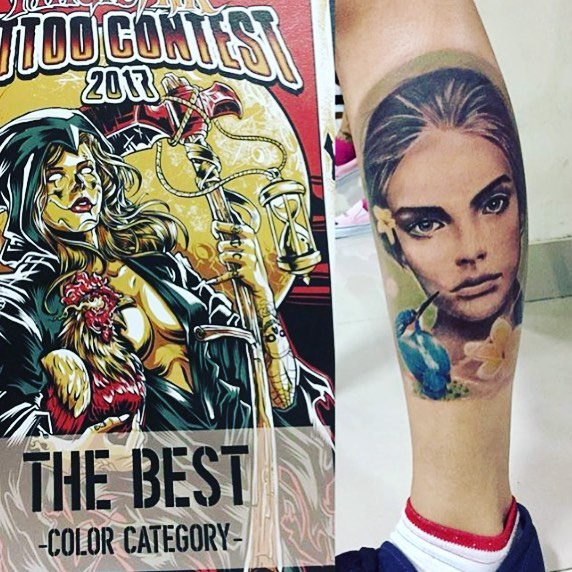 Best Color Tattoo: Mas Bowo