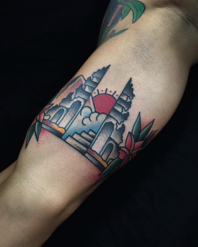 Bali gates by Gunz Tattoo