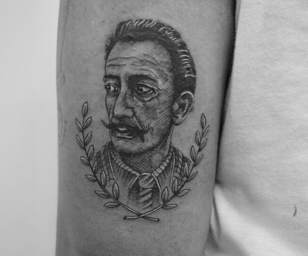 ryan berti portrait tattoo bali