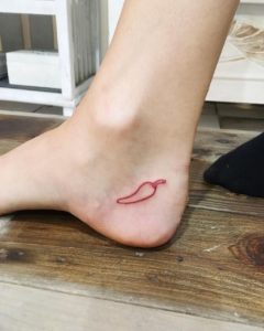 red chili pepper tattoo