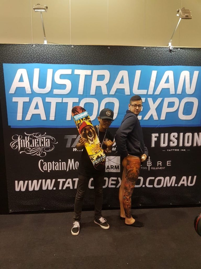 Ata Ink Tattoo of the Show Perth Tattoo Expo 2018 Winner