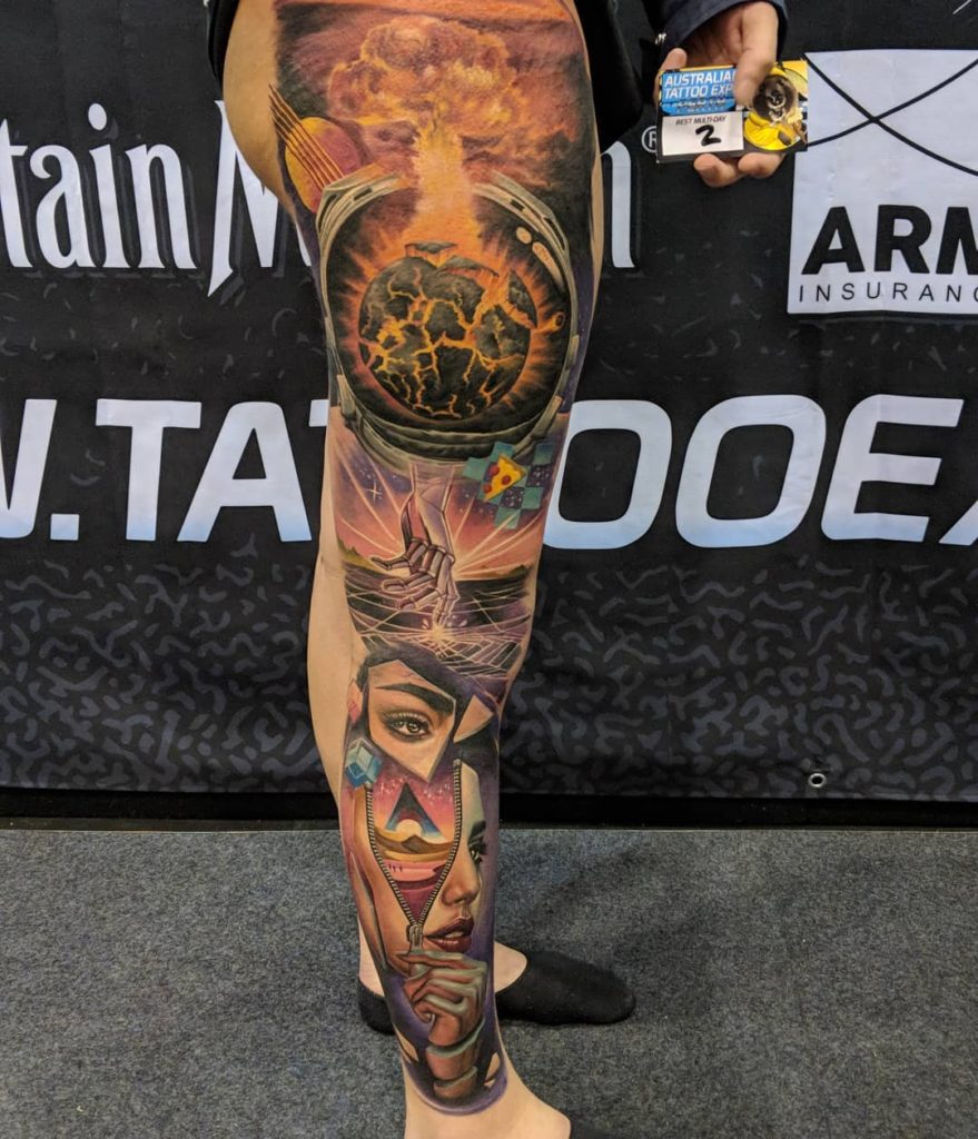 Tattoo of the Show Perth Expo 2018 Australia