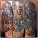 Bali mermaid tattoo by Jhon Kidal