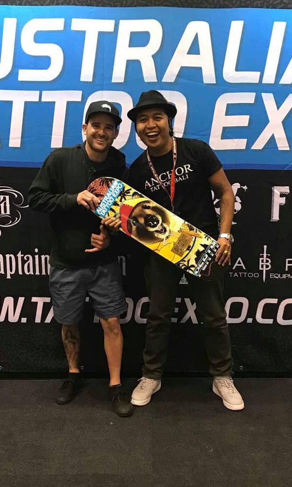 Dedy of Anchor Tattoo Bali wins best neotraditional at Australian Tattoo Expo 2018