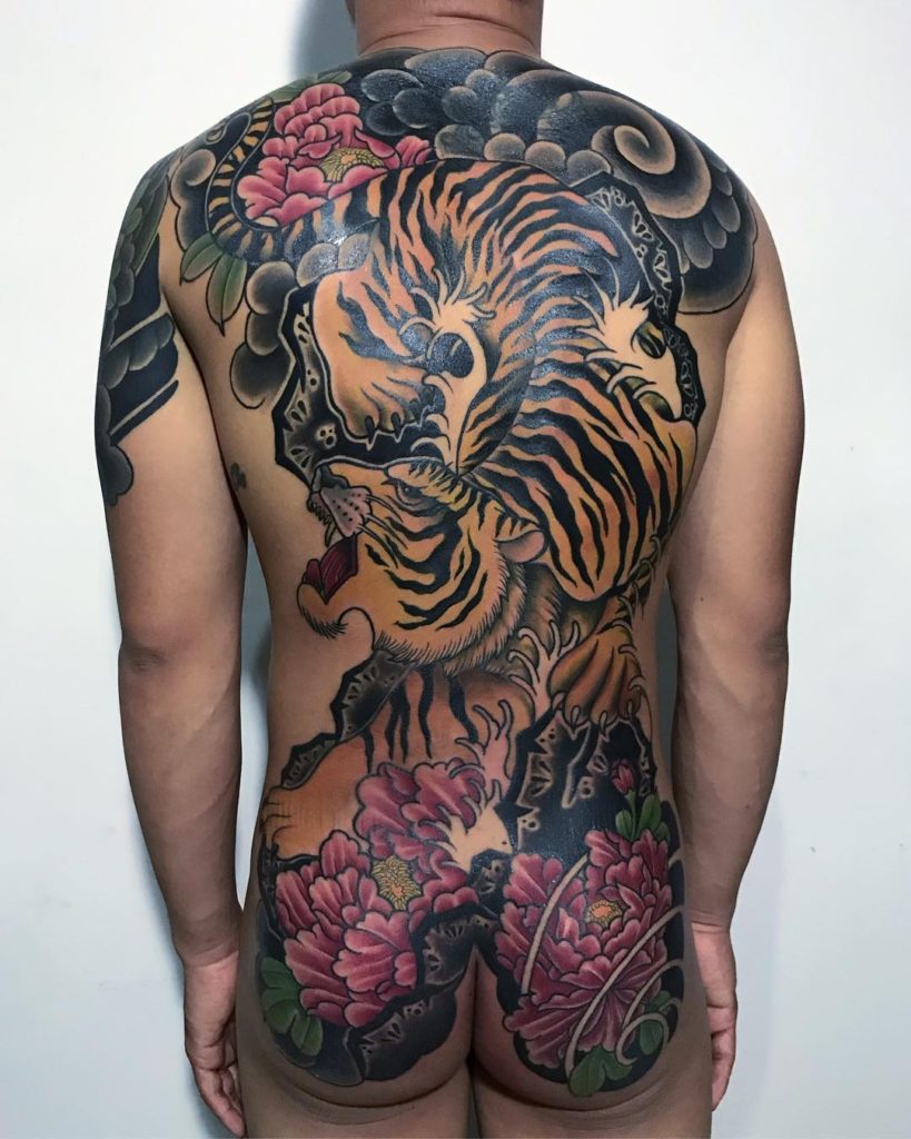 Tiger tattoo Andre Scriptura