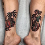 Bali traditional tattoos by Adjul and Guntur Feb 2019