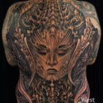 Backpiece on Rob by Kecil Ezr at Bali Tattoo Expo 2019