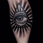 Original eye tattoo by Ricky Sokai / Diamond Dog Tattoo Kuta