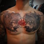 Chestpiece by Ucok, Luxury Ink