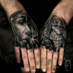 Hand tattoos by Komeng Inked Bali